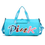 PINK Letter Travel Fitness Portable Shoulder Storage Bag GBRF-174