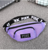 PINK Letter Sports Waist Bags GBRF-154