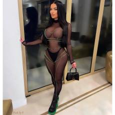 Sexy Mesh See Through Jumpsuit (Without Underwear)ME-8033