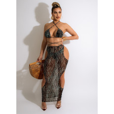 Sexy Printed Beachwear 3 Piece Sets GCNF-0182