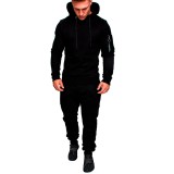 Men's Outdoor Sports Casual Camouflage Pullover Hooded Suit FLZH-W33-ZK33