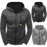 Men Sports Casual  Zipper Hooded Coats FLZH-ZW01