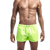 Men's Fashion Beach Solid Color Shorts FLZH-ZK39