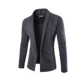 Men's Fashion Slim Knit Sweater Coat FLZH-G513