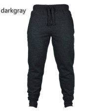 Men's Casual Solid Color Sweatpants FLZH-ZK58(1)