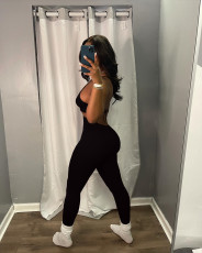 Sexy Backless Sling Tight Jumpsuit YS-S810