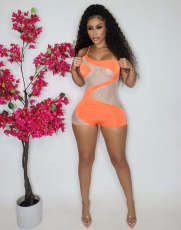 Sexy Mesh Sling Romper YD-8594