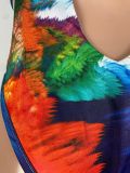 Sexy Printed Swimsuit Two Piece Sets LSL-6495