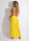 Sexy Bodysuit+Split Long Skirt Two Piece Sets ME-8105