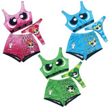 Sexy Printed Swimsuit 3 Piece Sets SHD-9374