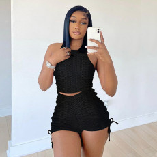 Casual Tank Top And Shorts 2 Piece Sets SH-390362