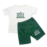 Plus Size Casual Printed T Shirt And Shorts 2 Piece Sets SHD-9396