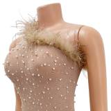 Sexy Party Nightclub Hot Diamond Dress GOSD-OS6781