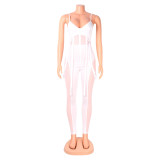 Mesh Sexy Sling Jumpsuit GOSD-OS6161