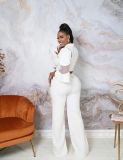 Sexy Mesh Patchwork Jumpsuit LDS-3311