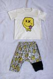 Kids Cartoon Print Short Sleeve Two Piece Set GYMF-YM061