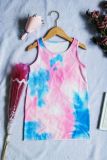 Kids Girls Print SLeeveless Dress GYMF-YM073