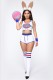 Halloween Printed Vest Shorts Set (No Accessories) SHD-9392
