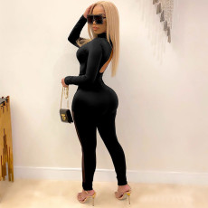 Sexy Bandage Splice Nightclub Jumpsuit YF-9810