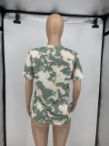 Fashion Casual Print Short Sleeve T-shirt GLF-10091
