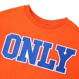 Fashion Letters Print Long Sleeve Sweatshirts GHYX-031