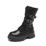 Personality Belt Buckle Biker Boots TWZX-869