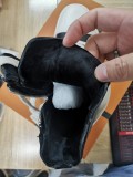 Casual Fashion Leather High-top Canvas Shoes ZPTX- 5919