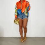 Leopard Print Long Sleeve Shirt BGN-248