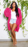 Fashion Knits Tassel Long Sleeve Cardigan TK-6268