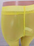 Sexy Mesh Solid Color Pant YD-1136