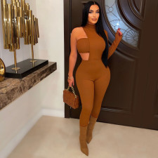 Sexy Wrap Tops And Skinny Irregular Jumpsuit 2 Piece Set GWDS-230331