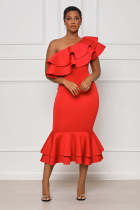 Fashion Sexy Midi Fishtail Dress GWDS-230607