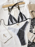 Sexy Patchwork Bikini Two-Pieces CSYZ-C798W