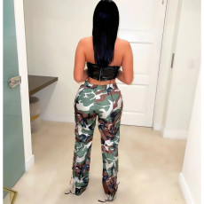 Casual Fashion Camouflage Pants OD-8528