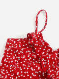 Sexy Sling Print Dress FSXF-F391