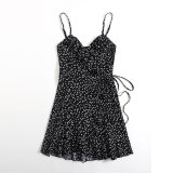 Sexy Sling Print Dress FSXF-F391