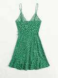 Sexy Sling Print Dress FSXF-F391