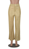 Sequin Party Vintage Wide Leg Pant MZ-2791