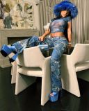 Casual Fashion Print Pants LSD-83235