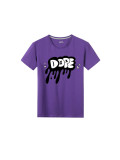 Plus Size Letter Print O Neck T Shirts SXF-30414