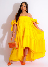 Sexy Off Shoulder Maxi Dress GFDY-1235