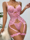 Lace Sexy See-Through Erotic Lingerie Set GAXL-10160