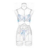 Lace Tassel Sexy Lingerie Set GAXL-2011