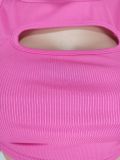 Casual Hollow Out Drawstring Two Piece Shorts Set YD-8750