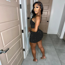 Sexy Sequin Nightclub Party Mini Dress CYA-900019