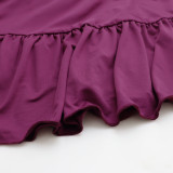 Sexy Sling Ruffle Long Dress GYLY-10151