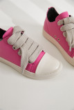Casual Fashion Candy Color Thick Shoelaces Shoes ZPTX-519-5