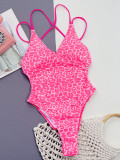 Sexy Print One-Piece Swimsuit CSYZ-D100R