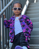 Kids Boy Camouflage Print Jacket Coat GYMF-114