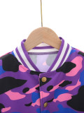 Kids Boy Camouflage Print Jacket Coat GYMF-114